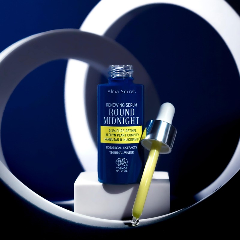 Round Midnight Serum with Pure Retinal 0.1% 30 ml