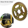 JNDO Mini Bike Sprocket 40T 420 Chain 6 Hole Sporcket