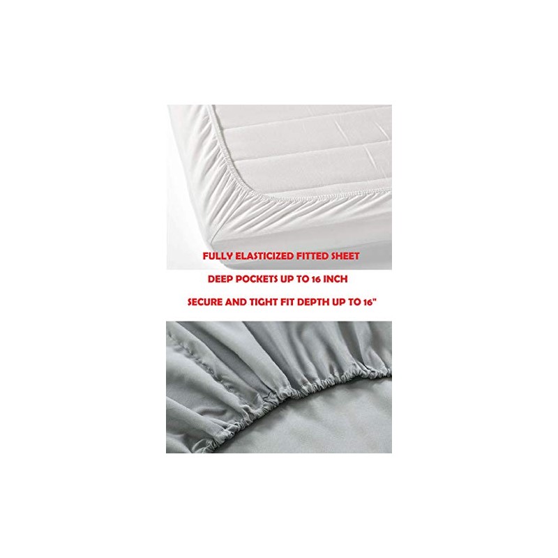 Elegant Comfort 1500 Thread Count Wrinkle Fade Resistant Egyptian Quality