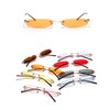 Rubitas Mini Lens Sunglasses, Small, Glasses, Casual, orange