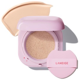 Lanage Neo Cushion, The Glow, 21C, Cool Beige, Foundation, Cushion Foundation, Semi Matte, Sunscreen, Korean Cosmetics