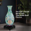 DOMAL 3D Puzzle Vase for Adults, Unique Flower Vase with