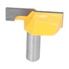 Bottom Cleaning Router Bit 1/2in Shank Surface Planing Routers Cutter
