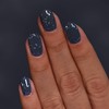 ILNP Thundercloud - Dark Grey Flakie Shimmer Nail Polish