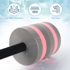 Water Dumbbell, Pool Weights for Water Aerobic Exercise, Aquatic Barbell