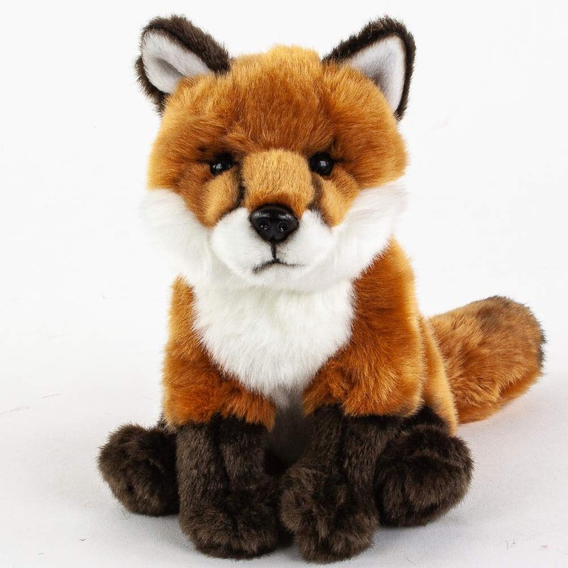 Teddys Rothenburg Kuscheltier Fuchs sitzend 30 cm (mit Schwanz) Plüschtier
