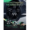 Cardiality Gloss Black Rim Touch Up Paint for Honda,Wheel Scratch