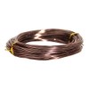 15.5 Metres Brown Aluminium Craft Wire, 16 Gauge 1.5 mm