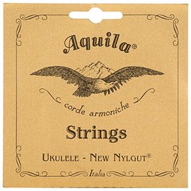 Aquila New Nylgut AQ-11 High D & DGBE Tenor Ukulele Strings 4-Piece Set