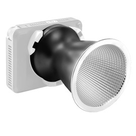 Amaran Mini Bowens Mount Reflector for Ray 60c/120c COB Light -14.5cm (5.71"), Beam Angle, 25°, 5x Max Output, 35,600 Lux @1m, for Portrait/Video/Movie Products (Reflectors Only)