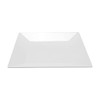 G.E.T. ML-90-W 12" Square Plate, White, Large
