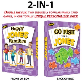 Happy Families Playing Cards - Jones edition