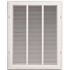 16 in. x 20 in. White Return Air Filter Grille TruAire 190RF