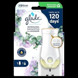 Glade Plug In Air Freshener Holder Eclypts Lavender Pack of 4 (4 x 20ml)