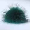 [Fosrion] Large Genuine Raccoon/Fox Fur Pom Pom Keychain Bag Charm