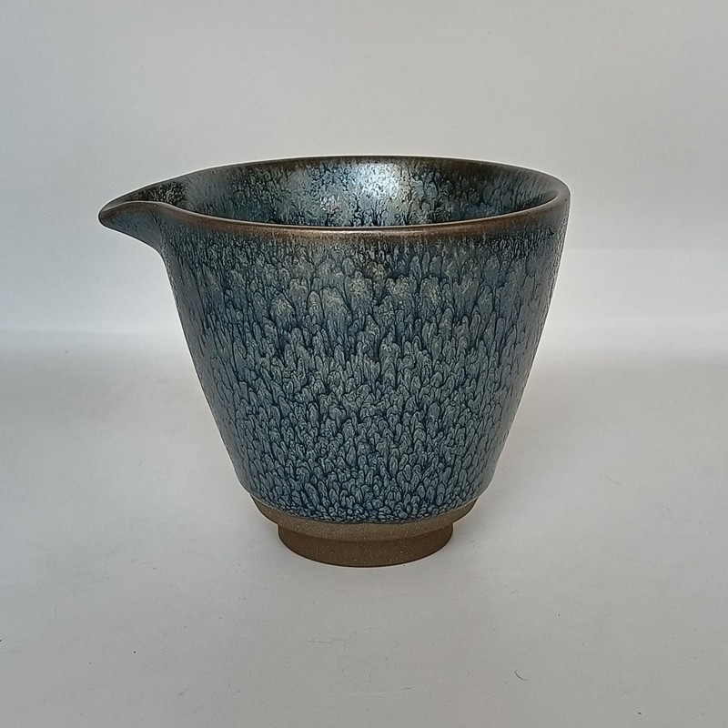 Apingjenz Ceramic Tea Sharing Cup, Kungfu Tea Pitcher, Tenmoku Teapot