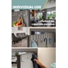 Menz Over Door Hanger – Set of 10, Silver -