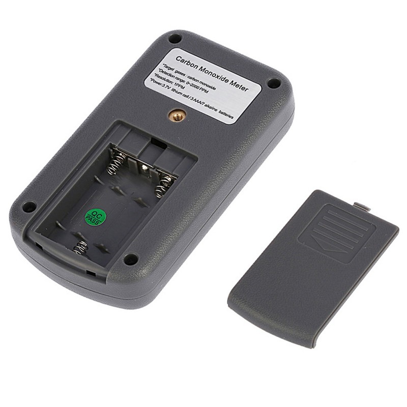 Carbon Monoxide Meter Handheld Portable CO Gas Analyzer High Accuracy