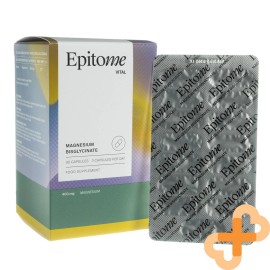 EPITOME VITAL Suplemento Alimenticio Bisglicinato de Magnesio 90 Cápsulas Salud Muscular
