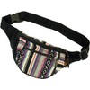 GURU SHOP Ethno Sidebag, Nepal Belt Bag, Green, Men/Women, Cotton,