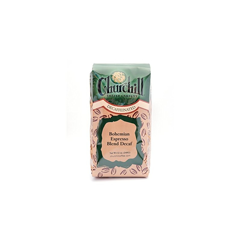 Churchill Coffee Bohemian Espresso Blend 12 oz - Whole Bean