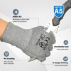 Wsobue Spearfishing Gloves,2 Pairs Cut Resistant Diving Gloves Firm Grip,Thin