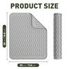 Silicone Dish Drying Mat for Multi-Usage, Dish Drying Mats for