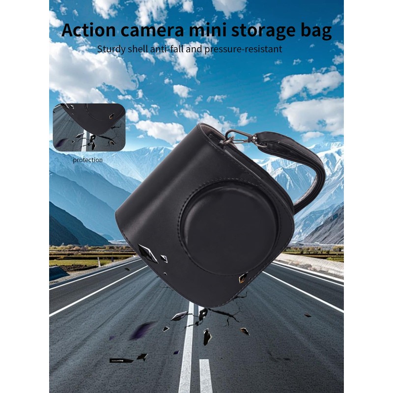 Protective Shoulder Bag for Instax Mini Cameras - Compatible with