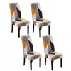 AMFUN Set of 4 Stretch Dining Chair Slipcover, Dining Chair