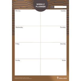 Collins BR14U3.90 A4 Brilliance Weekly Pad
