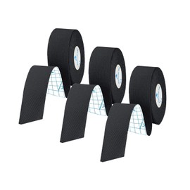 ANAMPION Kinesiology Tape 3Rolls(2.5CM, Black)