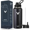E T EASYTAO Termos para Agua con 2 Tapas, 32OZ