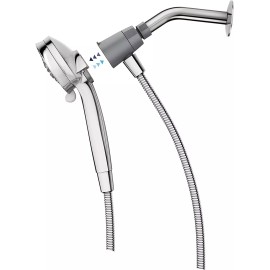 Moen 26000 Attract w/Magnetix 6-Spray 3.75" Single Wall Mount Shower Head Chrome