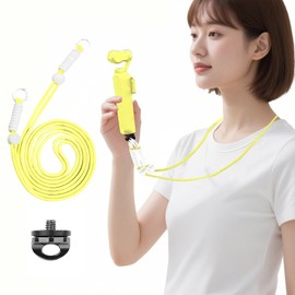 DJI Pocket 3 Neck Strap for DJI Pocket 3/Osmo Action 5 Pro/Action 4/Gopro Series/GO 3S/GO 3/Ace Pro 2/Ace Pro/ 3/INSTA360 X4 X3 X2 Neck Strap Anti-lost Necklace (Color)