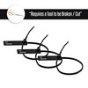 Made in UK Numbered Pull-Through Security Seal - Cost-Effective Tamper-Evident
