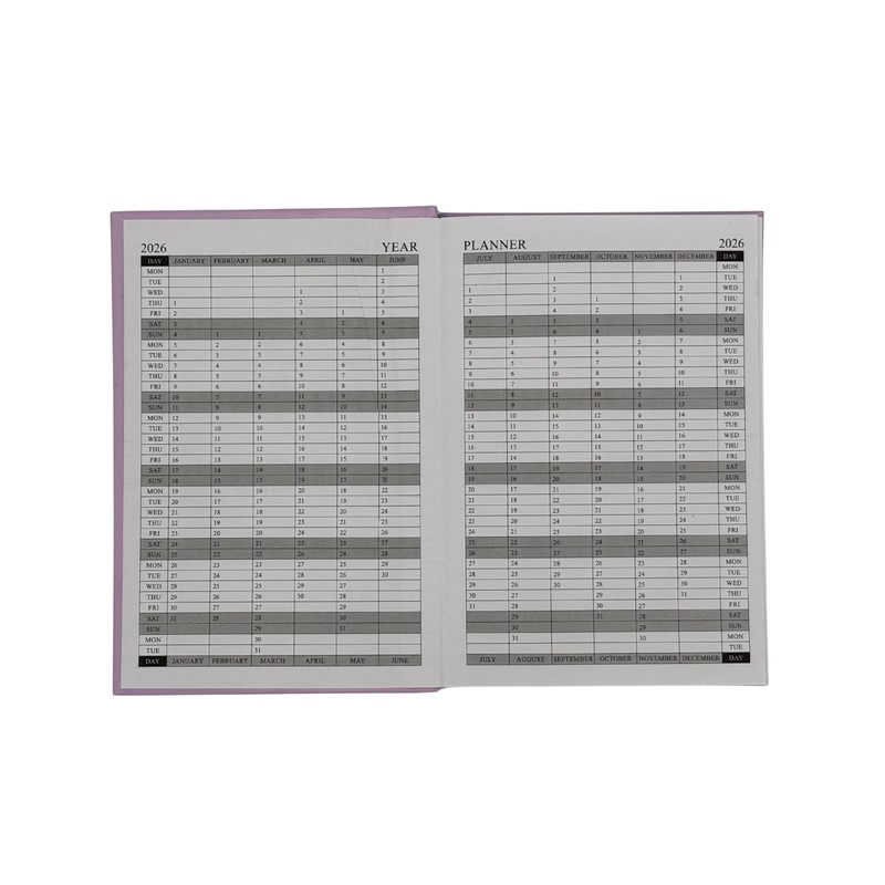 A5 Day To View Diary 2026 | 1 Day Per