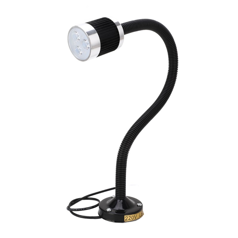 Round Magnetic Base Gooseneck Light Industrial LED CNC Machine Tool