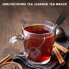 Rotating Long Handle Tea Infuser,2Pcs Rotating Long Handle Tea Ball,Rotating