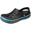 Crocs Unisex Bayaband Sport Band Shoes, Black Multi, 38/39 EU
