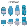 ZOMAKE Foldable Backpack 25L - Lightweight Folding Backpacks Packable Hiking