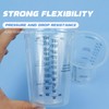 100 Pack Plastic Measuring Cups - 8 oz Mixing Cups
