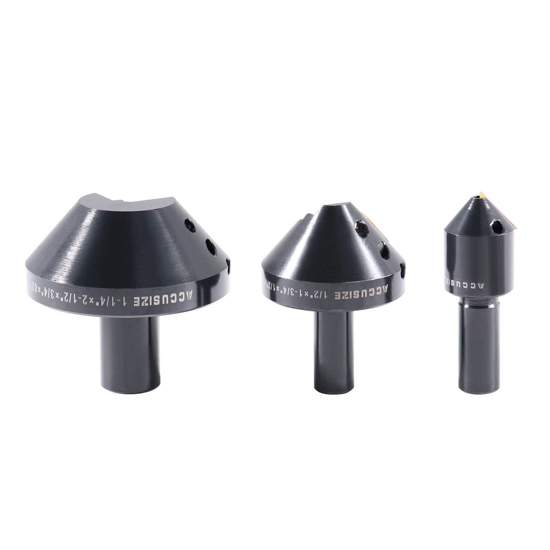 Accusize Industrial Tools, 1/4'', 1/2'' and 1-1/4'' 82 Degree Indexable