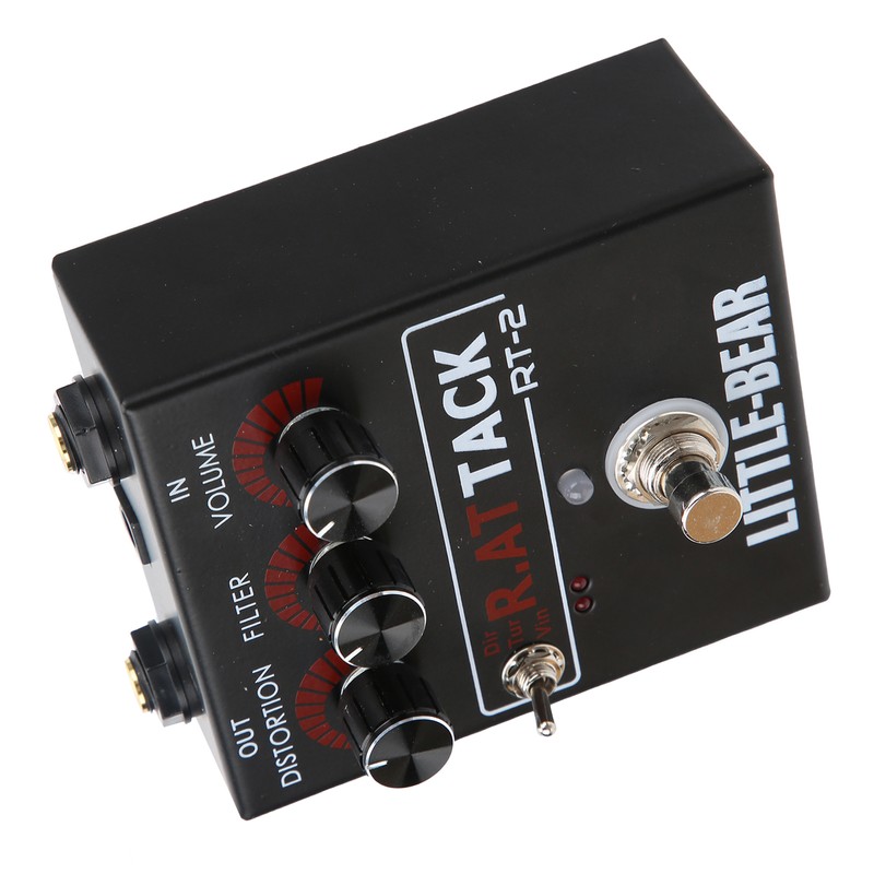 Guitar Distortion Effector Electric 3‑Level for RAT Tone Single Effect