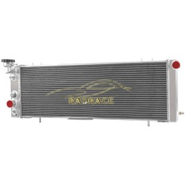 RadRace 3 Row Aluminum Radiator for 1991-2001 Jeep Cherokee Comanche XJ 2.5L 4.0L L4 L6 1992 1993 1994 1995 1996 1997 1998 1999 2000 Radiators