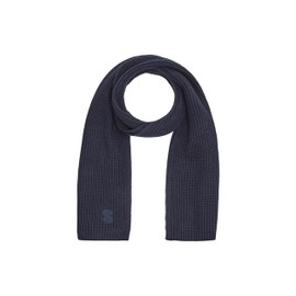 s.Oliver Ladies Wool Mix Knitted Scarf, Blue 5959