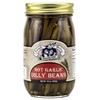 Amish Wedding Hot Garlic Dilly Beans 16oz (Pack of 2)
