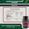 Ácido Alfa Lipoico 60 Cápsulas + Resveratrol Calidad Premium