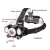 Topyond Strong Brightness Headlamp, XHP50 COB LED Red Blue 6