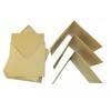 Netuno 25 x Folding Cards Kraft Cardboard 300 g +