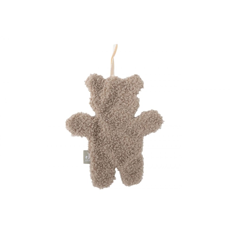 Jollein Schmusetuch Baby - Teddy Bear, Olive Green - Schnullertuch